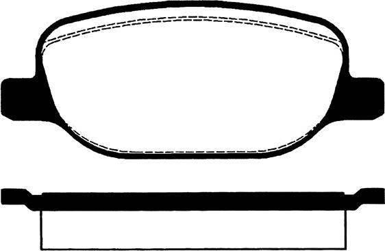 Meyle 025 237 6017 - KLOCKI HAM. ALFA T. 159 05--LANCIA THESIS 02-