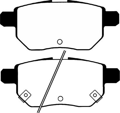 QUARO QP8892 - KLOCKI HAM. TOYOTA T. YARIS 06--AURIS 07-JAPAN-PRIUS