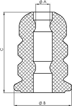 Tedgum 00349485 - ODBÓJ AMORT. KIA T. SORENTO 02-