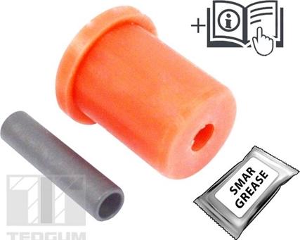 Tedgum TED38024 - TULEJA WAH. FIAT T. CINQUECENTO 91-99 WEW-ZEW POLIURETAN