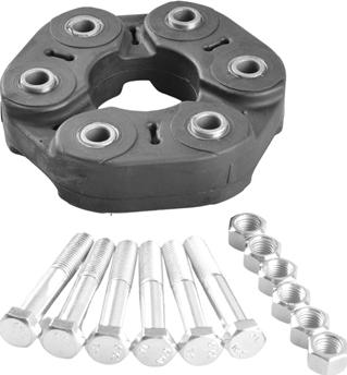 Tedgum TED24282 - PRZEGUB ELAST. WAŁU BMW 5-6-7 3.0-4.4 08-18 KPL. ZE ŚRUBAMI