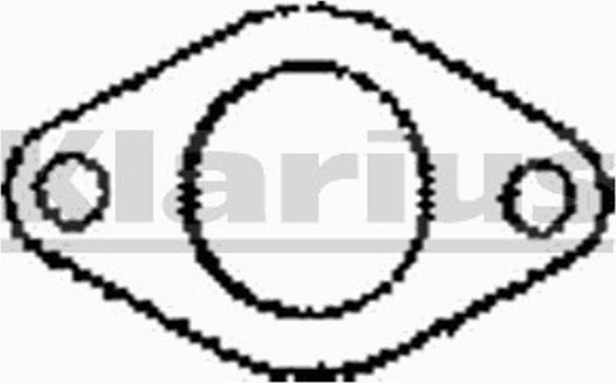 TESH 4105 24 - Uszczelka, rura wylotowa