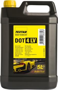Textar 95006300 - PŁYN HAMULCOWY DOT4 5L LV POJAZDY Z ESP-ASR-ABS