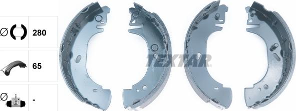 Textar 91054500 - SZCZĘKI HAM. OPEL-RENAULT MAST