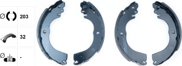 Textar 91082000 - SZCZĘKI HAM. MITSUBISHI MIRAGE-SPACE STAR 1.0-1.2 12-