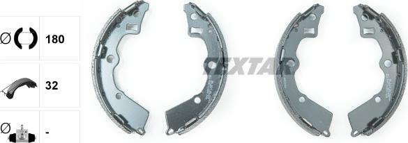 Textar 91072900 - SZCZĘKI HAM. KIA PICANTO 04-