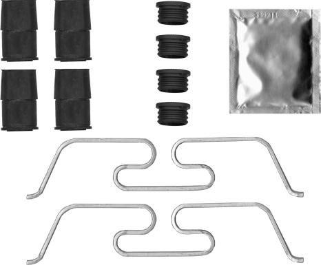 Textar 82551100 - ZESTAW INST. KLOCKÓW HAM. CITROEN P. JUMPY-SPACETOURER 16-