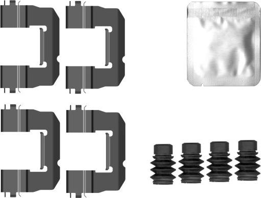 Textar 82560200 - ZESTAW INST. KLOCKÓW HAM. OPEL P. INSIGNIA-MOKKA 1.4-2.0 12-