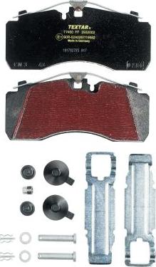 Textar 2932002 - Klocek hamulcowy kpl.