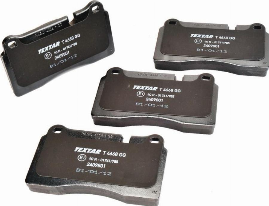 Textar 2409801 - KLOCKI HAM. VW P. TOUAREG 3.0 V6 TDI 10-