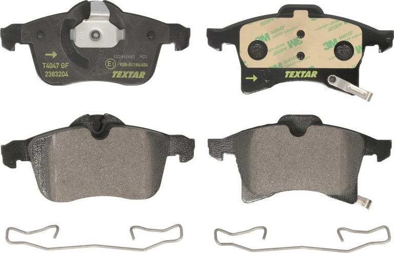 Textar 2383204 - KLOCKI HAM. OPEL P. CORSA 1.4-1.6 TURBO 15-