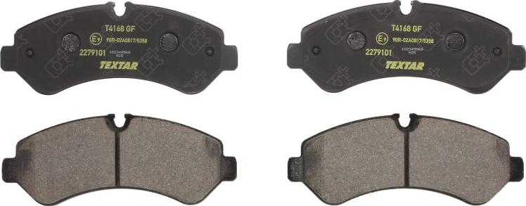 Textar 2279101 - KLOCKI HAM. DB T. SPRINTER 18-