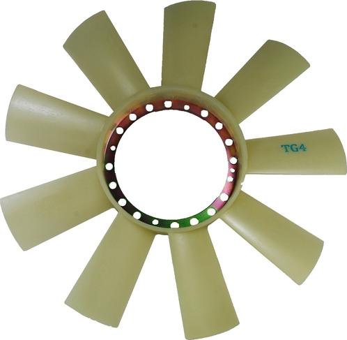 Thermotec D9M001TT — Koło wentylatora, chłodzenie silnika