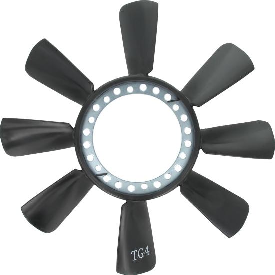 Thermotec D9W002TT — Koło wentylatora, chłodzenie silnika