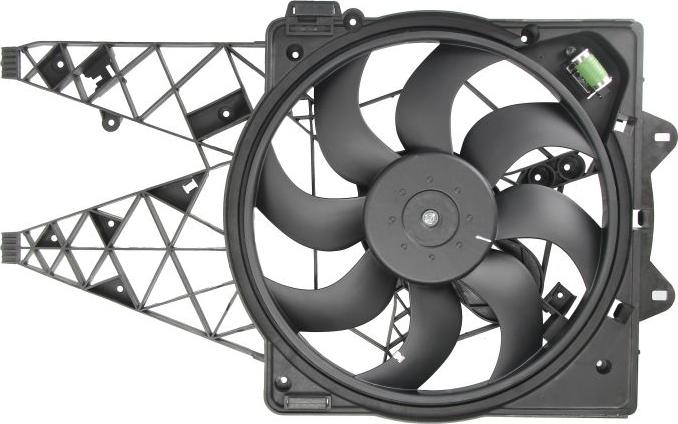 Thermotec D8F021TT — Wentylator, chłodzenie silnika