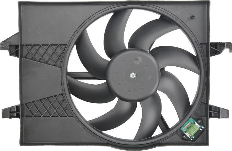 Thermotec D8G001TT — Wentylator, chłodzenie silnika