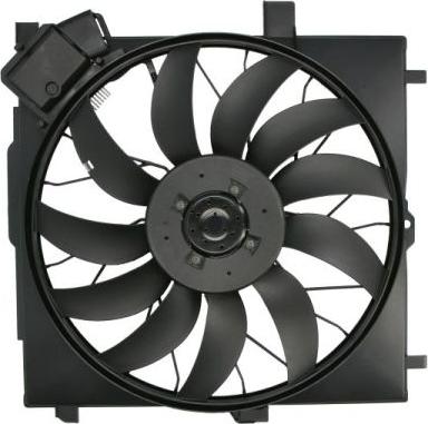 Thermotec D8M014TT — Wentylator, chłodzenie silnika