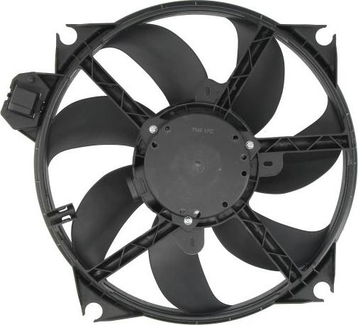 Thermotec D8R007TT — Wentylator, chłodzenie silnika