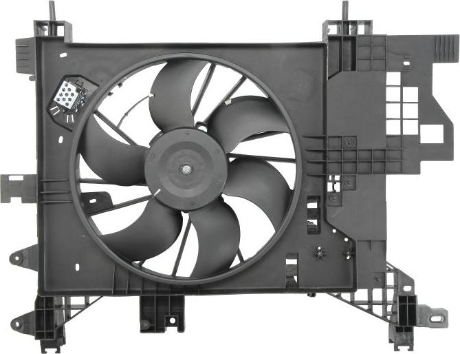 Thermotec D8R012TT — Wentylator, chłodzenie silnika