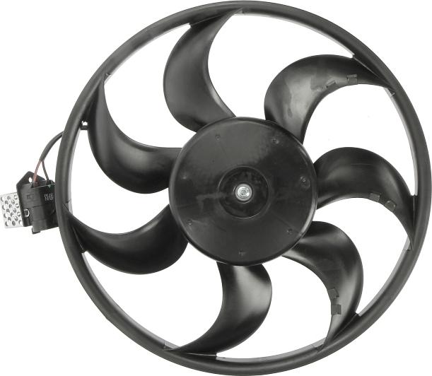 Thermotec D8X009TT — Wentylator, chłodzenie silnika