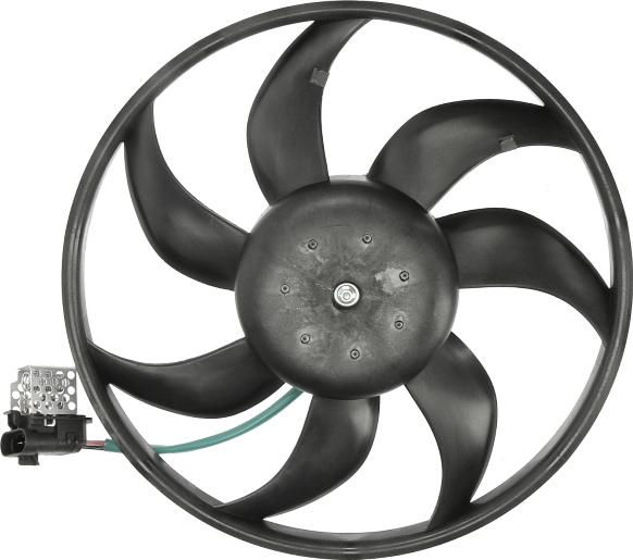 Thermotec D8X008TT — Wentylator, chłodzenie silnika