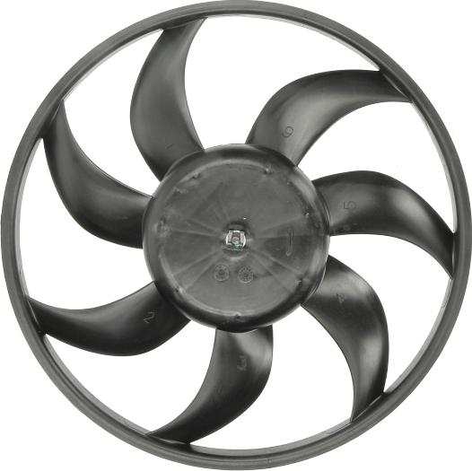 Thermotec D8X014TT — Wentylator, chłodzenie silnika