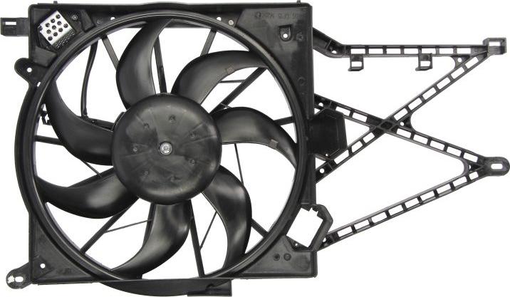 Thermotec D8X018TT — Wentylator, chłodzenie silnika