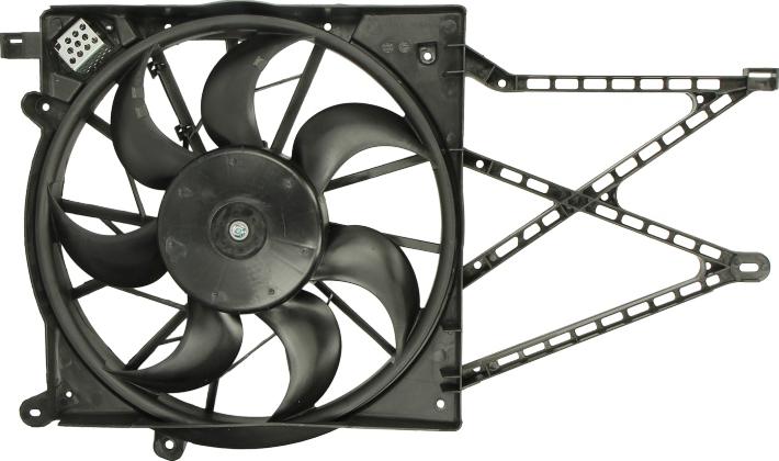 Thermotec D8X013TT — Wentylator, chłodzenie silnika