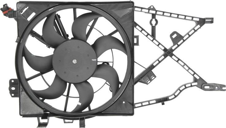 Thermotec D8X025TT — Wentylator, chłodzenie silnika