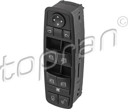 Topran 409 625 - PRZEŁĄCZNIK PODNOŚNIKA SZYBY MERCEDES-SMART