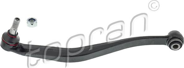 Topran 401 807 — Wahacz, zawieszenie koła