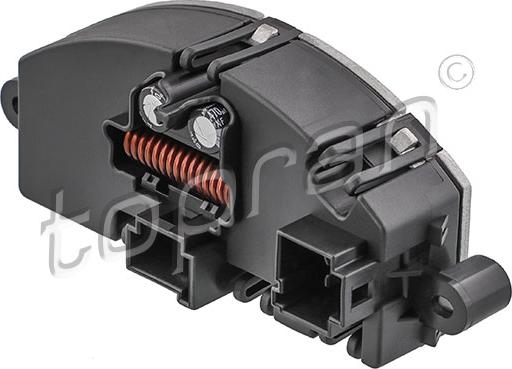 Topran 410 012 — Regulator, wentylator nawiewu do wnętrza pojazdu