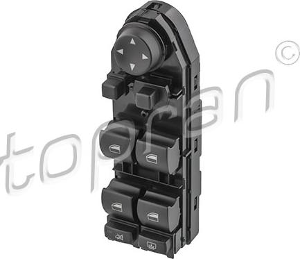 Topran 503 412 - PRZEŁĄCZNIK PODNOŚNIKA SZYBY BMW-MINI