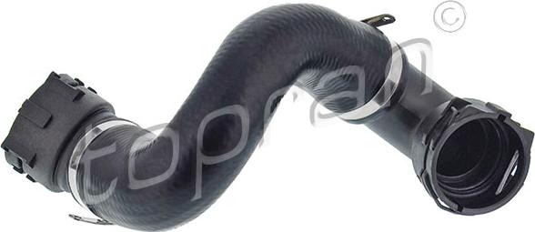 Topran 502 336 - PRZEWÓD CHŁODNICY BMW 1 E81-87 05- 3 E90 05-