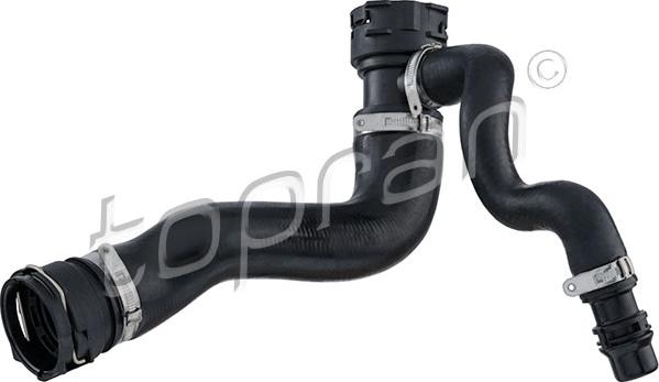 Topran 502 284 - PRZEWÓD CHŁODNICY BMW 5 E60 05- 6 E63 04-