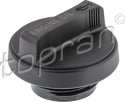 Topran 601 080 - KOREK WLEWU OLEJU TOYOTA 1.0-1.33-1.6-1.8-2.0D-4D-2.2D