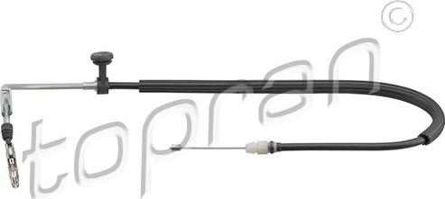 Topran 631 757 - Kabel do układu hamulca postojowego