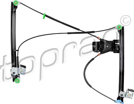 Topran 104 044 - PODN.PRZED.SZYBY POLO 95-99 2-DRZ.-P-
