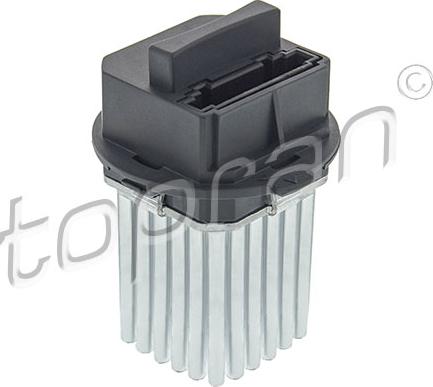 Topran 115 182 — Regulator, wentylator nawiewu do wnętrza pojazdu