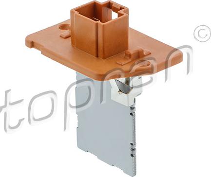 Topran 821 952 - Element regulacyjny dmuchawy