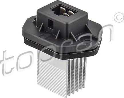 Topran 821 202 — Regulator, wentylator nawiewu do wnętrza pojazdu