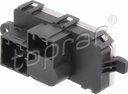 Topran 305 107 — Regulator, wentylator nawiewu do wnętrza pojazdu