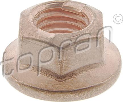 Topran 305 878 - NAKRETKA KOL. WYDECHOWY -MIEDZ- M10X1.25