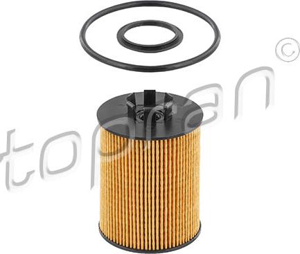 Topran 205 209 - FILTR OLEJU AGILA A. ASTRA G.H. CORSA D. MERIVA A. TIGRA 02.98-08.14