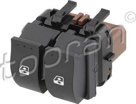 Topran 702 106 - PRZEŁĄCZNIK PODNOŚNIKA SZYBY RENAULT-DACIA