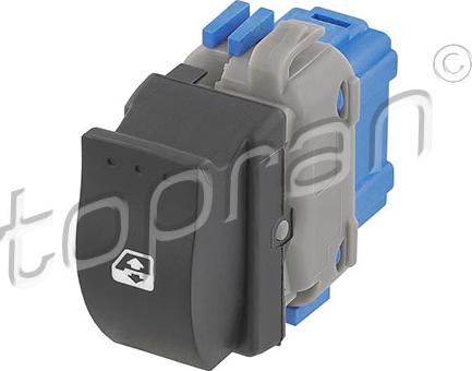 Topran 702 107 - PRZEŁĄCZNIK PODNOŚNIKA SZYBY RENAULT-DACIA. NISSAN
