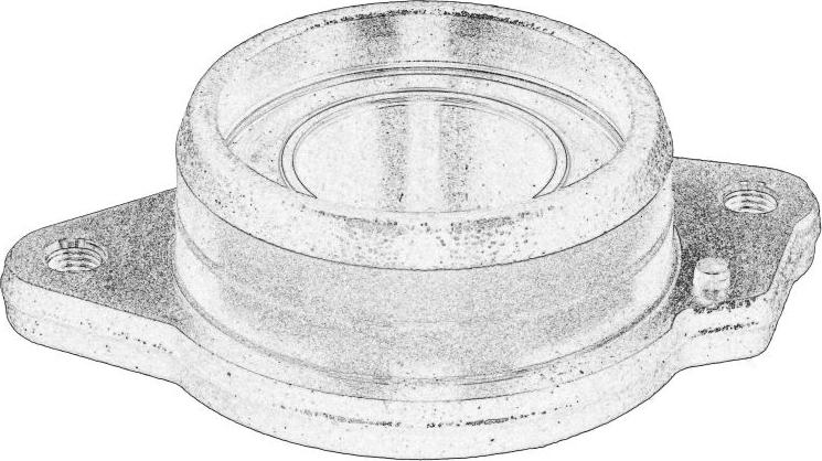 TOYOTA 43045-64020 - PODPORA PÓŁOSI TOYOTA RAV4 00-15 PR ORYGINAŁ