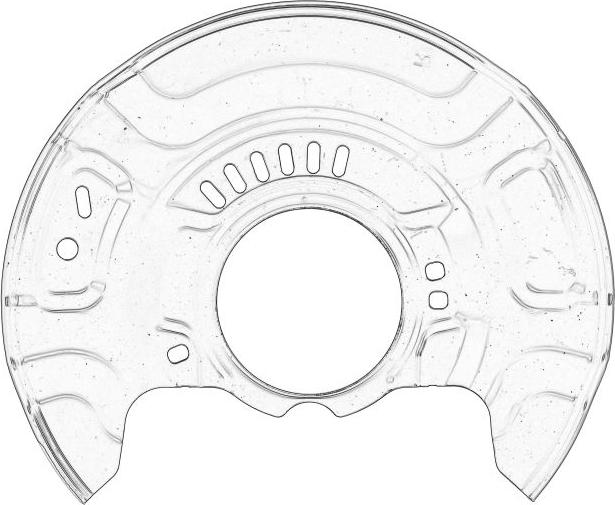 TOYOTA 4778152030 - Osłona tarczy hamulcowej