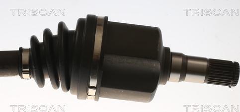 Triscan 8540 16655 - PÓŁOŚ FORD FOCUS III 1.5-2.0 TDCI 14-20 LE AUTOMAT. SKRZ. BIEG. POWERSHIFT