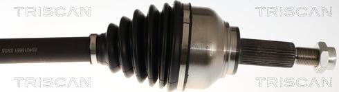 Triscan 8540 16651 - PÓŁOŚ FORD TRANSIT V363 2.0 ECOBLUE 16- LE AUTOMAT 6 BIEG.